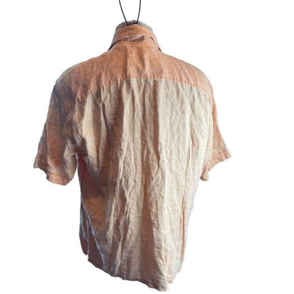 Men's Orange Dress Shirt - Picture 2 of 8